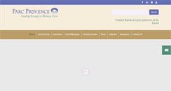 Desktop Screenshot of parcprovence.com
